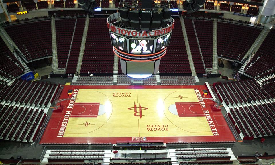 Toyota Center in Houston, TX